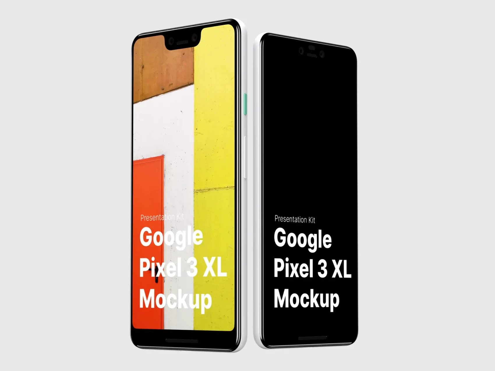 Google Pixel 3, Google Pixel 3 XL Mockups 23