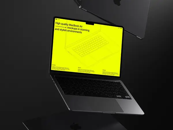 E-Mockups: MacBook Air, 01
