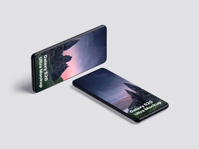 Samsung Galaxy S20 Ultra Mockups