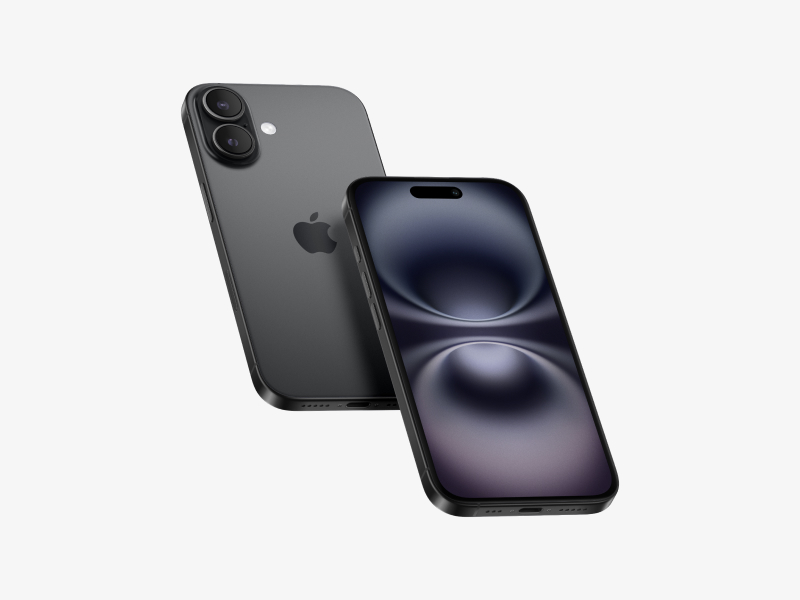 iPhone 16 Mockup, Scene 01