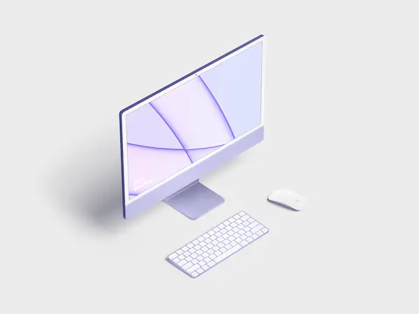 iMac 24-inch Mockups, 04