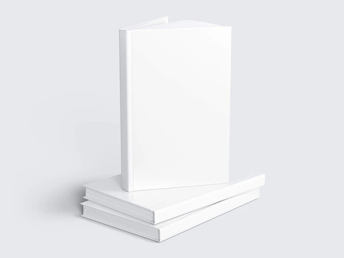 Book Mockup, US-Angled, 07