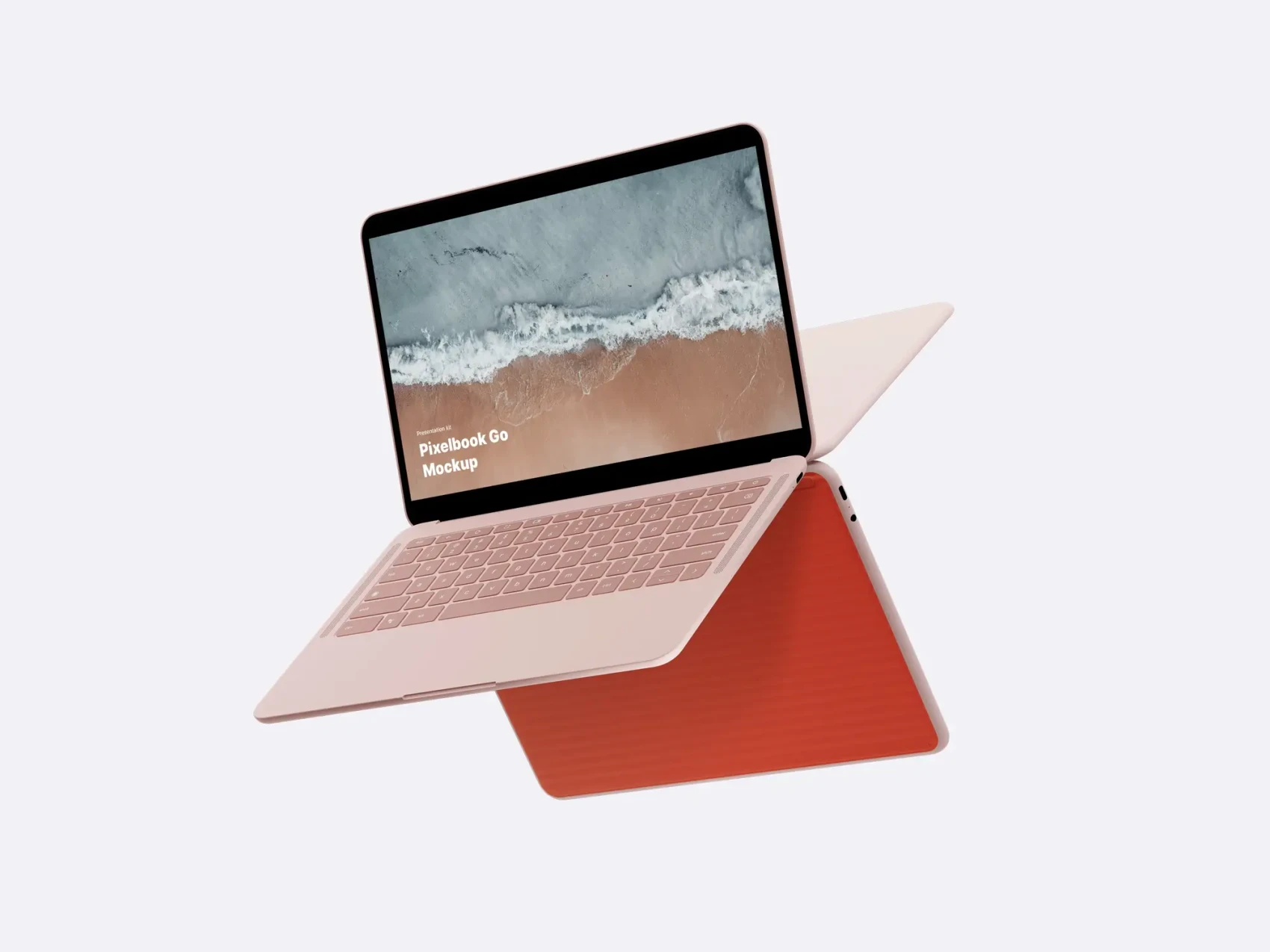 Google PixelBook Go Mockups 16