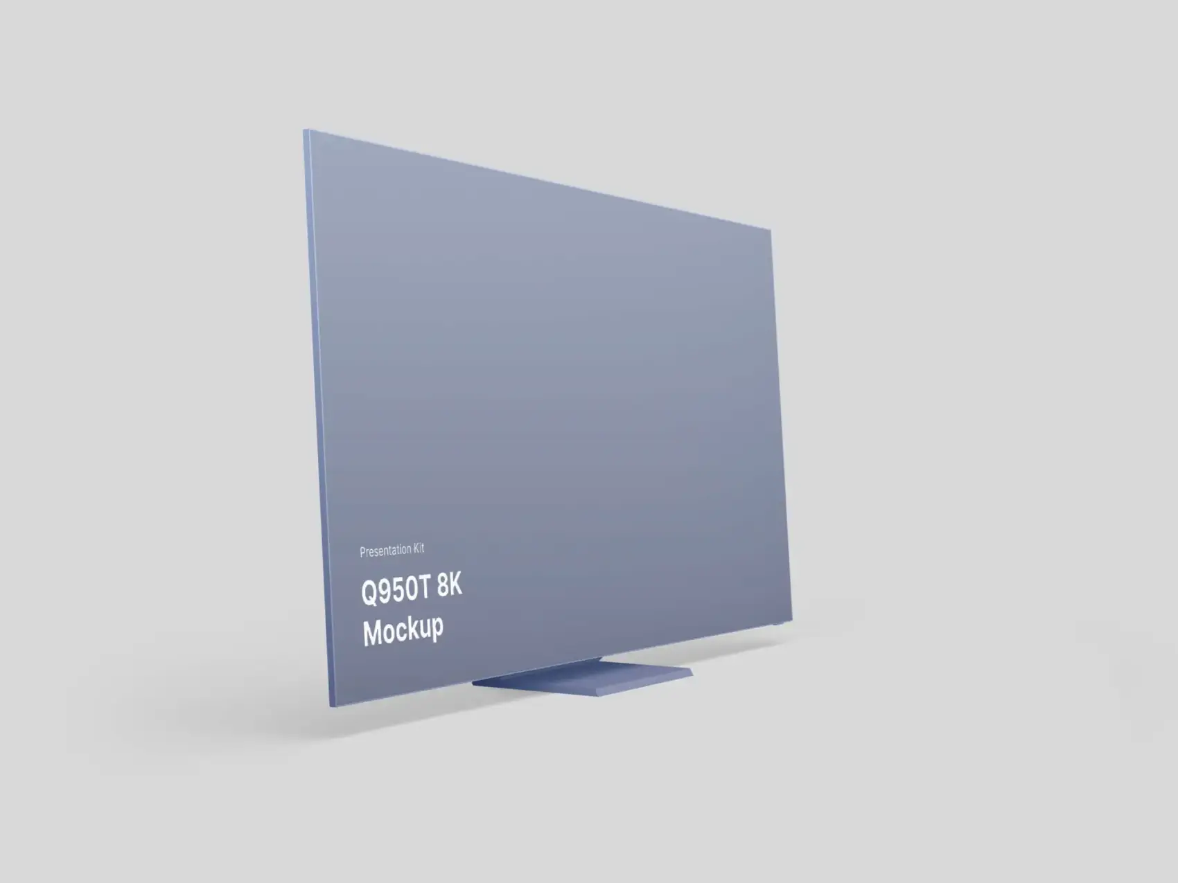 Samsung TV Mockup (Q950T 8K) 43