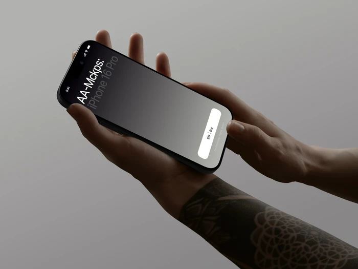 AA-Mockups: iPhone 16 Pro, Scene 15