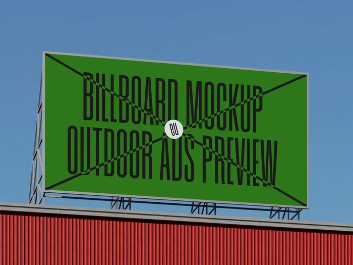 Billboard Mockup, Environment, EU Scene 22