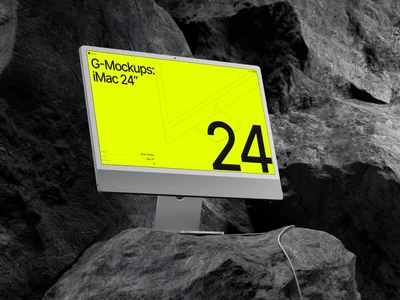 G-Mockups: iMac 24 Inch