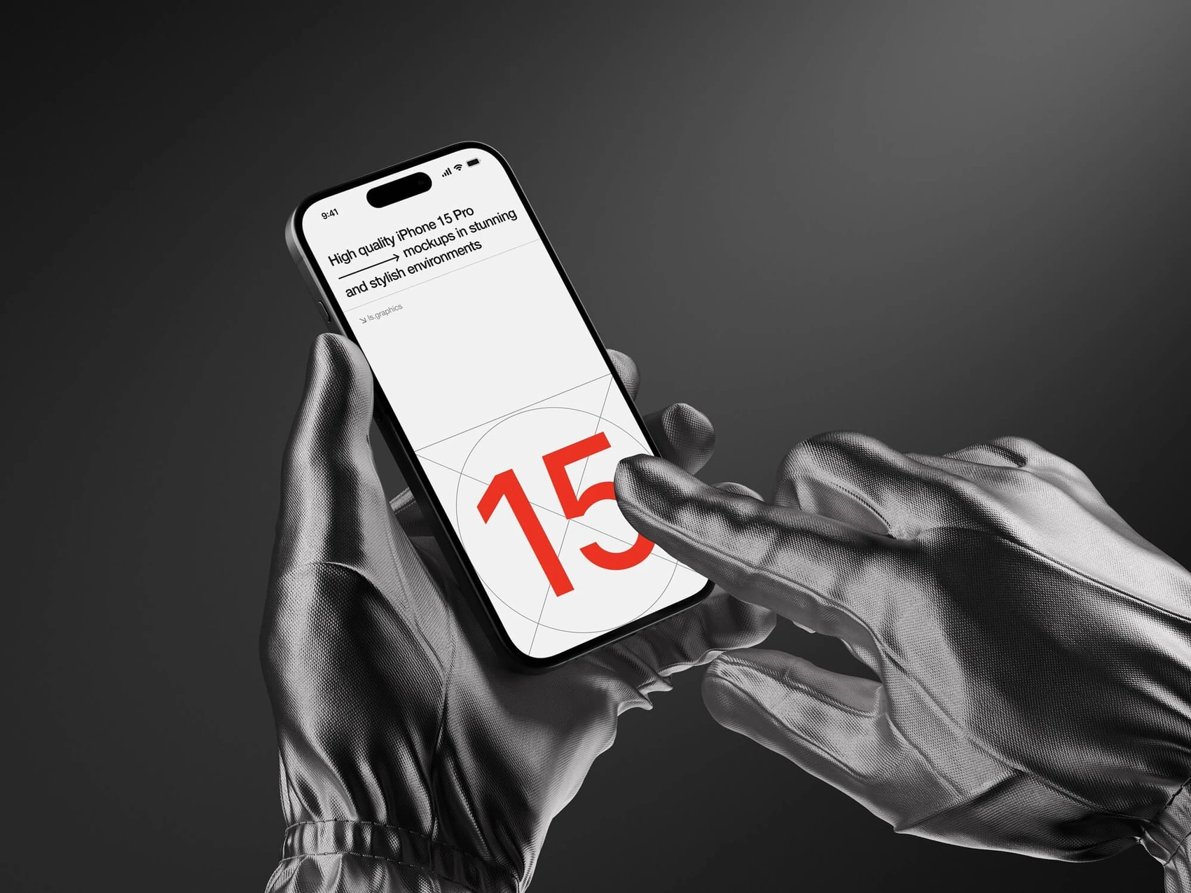 P-Mockups, iPhone 15 Pro, 10 1