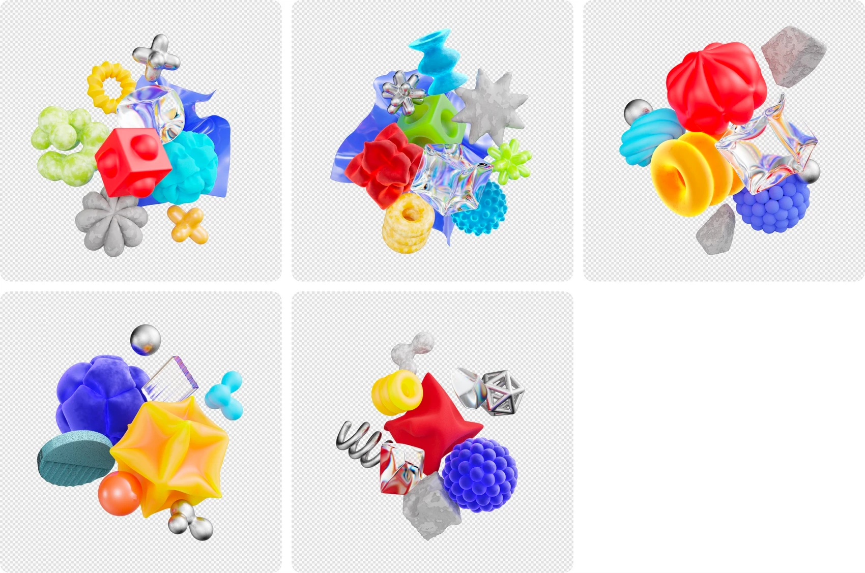 Shaaapes! 3d Abstractions 6