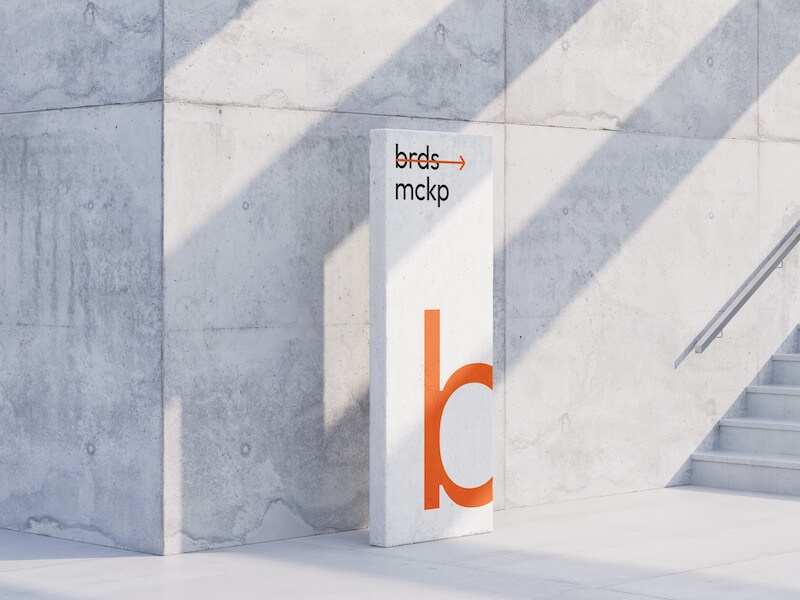 Pylon Mockup in Concrete Setting, Environment, 11