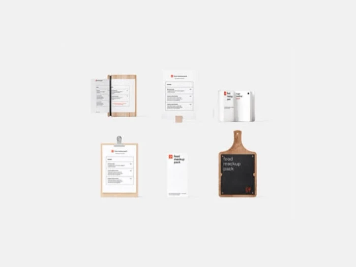 Menu Mockups