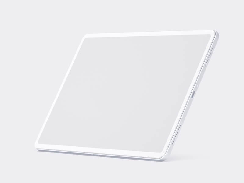 Xiaomi 5 Pad Clay Mockups, 04