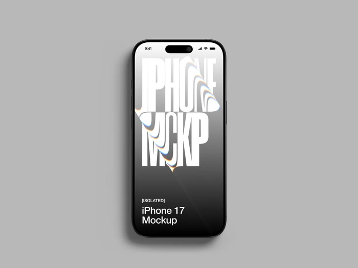 iPhone 17 Mockup, Scene 4