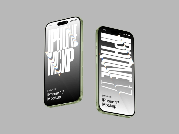 iPhone 17 Mockup, Scene 9
