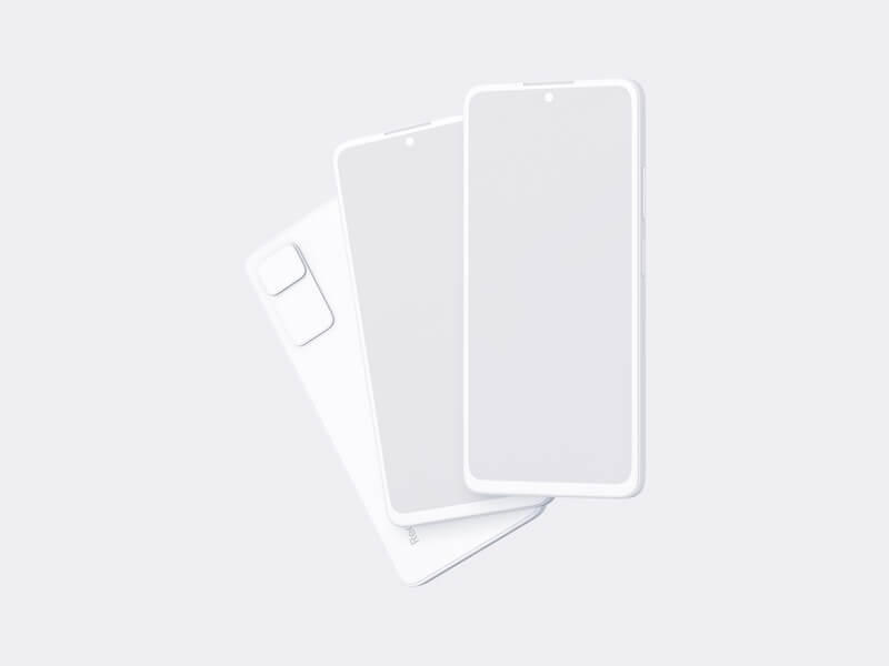 Redmi Note 11 Pro Clay Mockups, 02