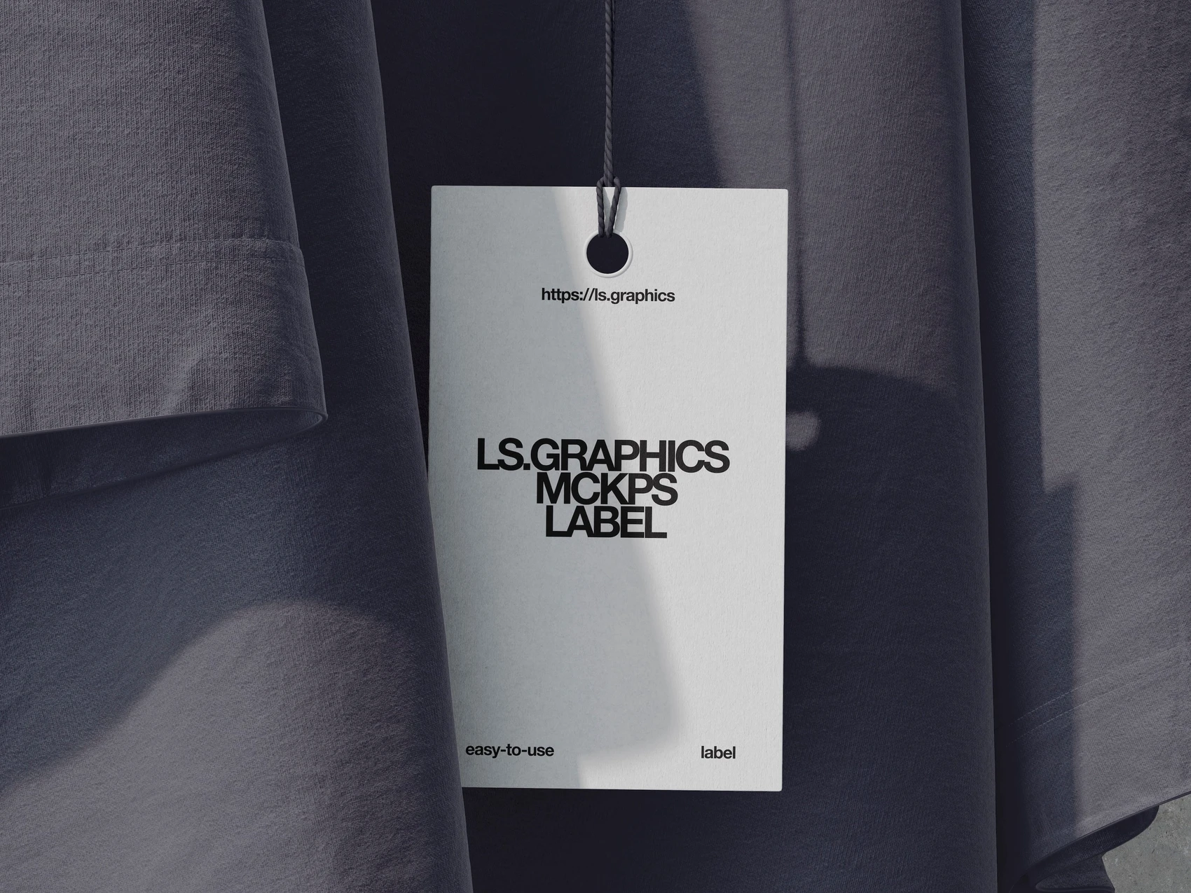 Sophisticated Label Tag Mockup 1