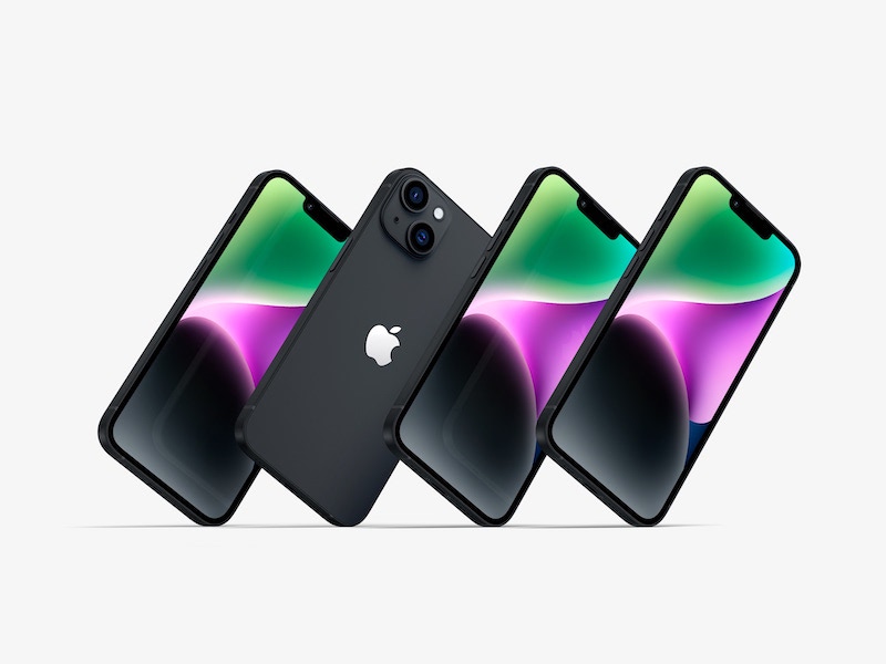 iPhone 14 Realisitic Mockup, 02