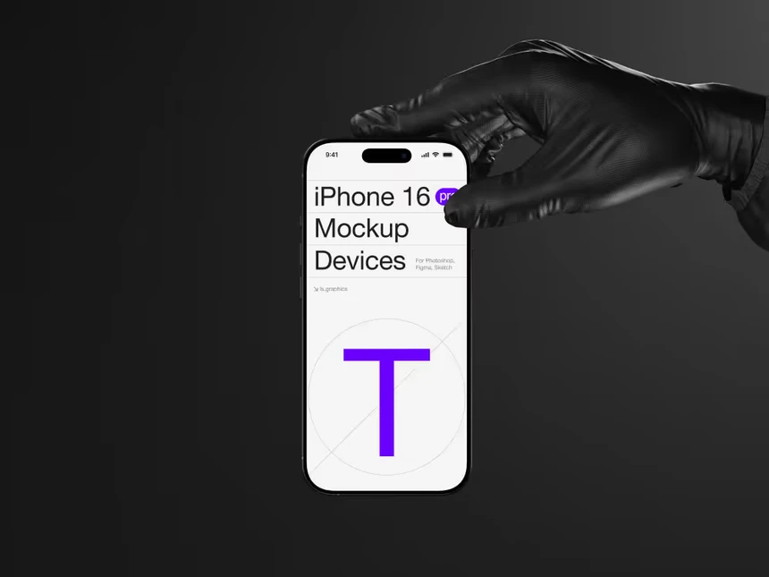 T-Mockups: iPhone 16 Pro 5