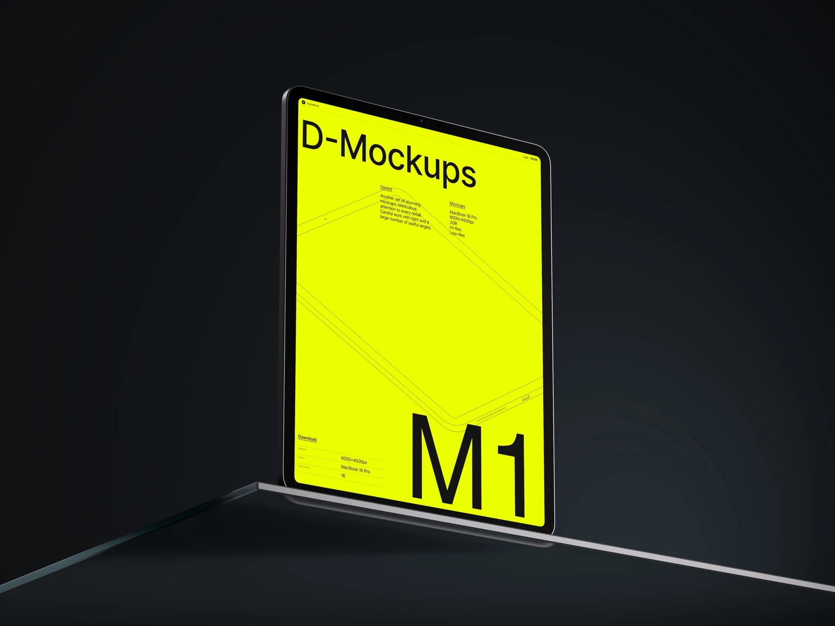 D-Mockups: iPad Pro, 10 1