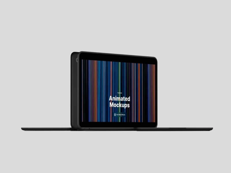 PixelBook Go Looped Animated Mockups