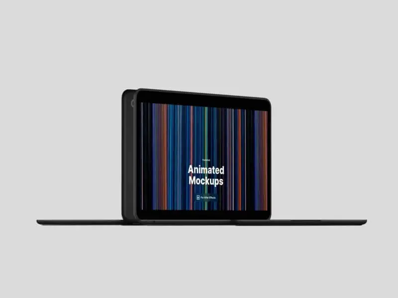 PixelBook Go Looped Animated Mockups