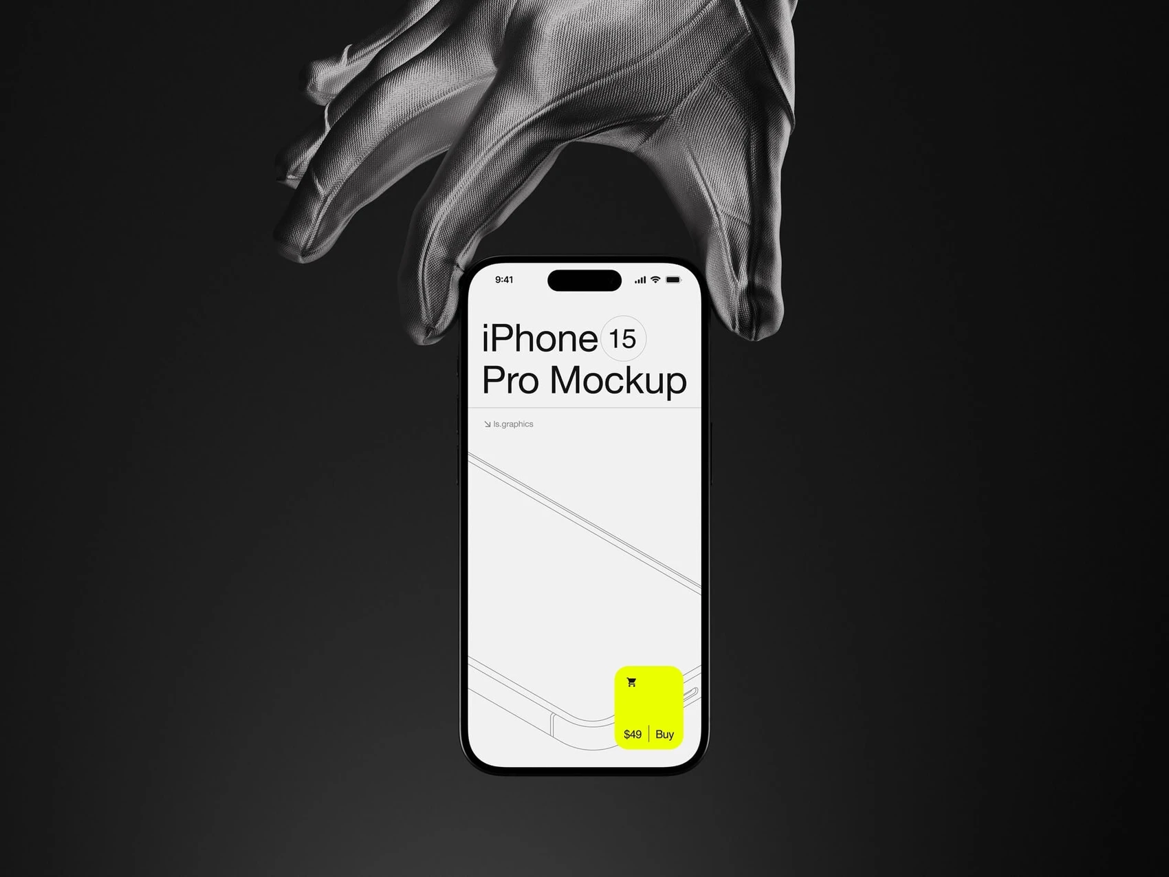 P-Mockups, iPhone 15 Pro, 13 1