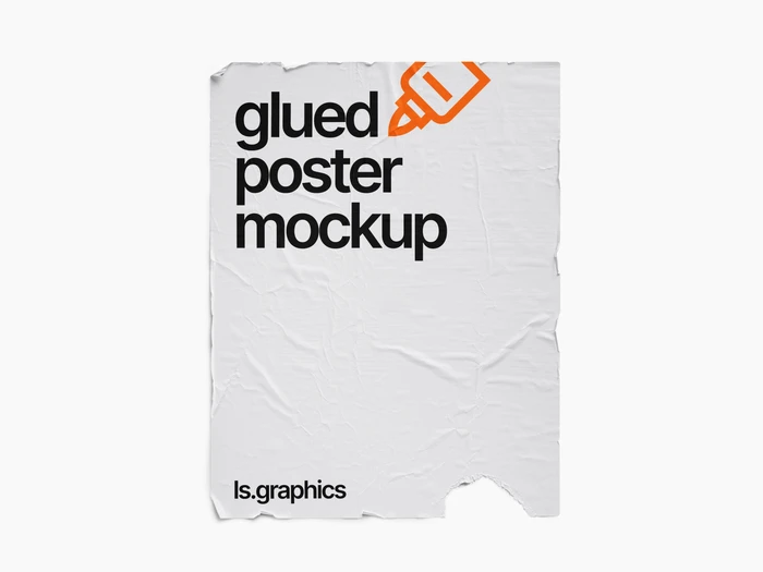 Glued Paper Mockup, US, Glossy, 7