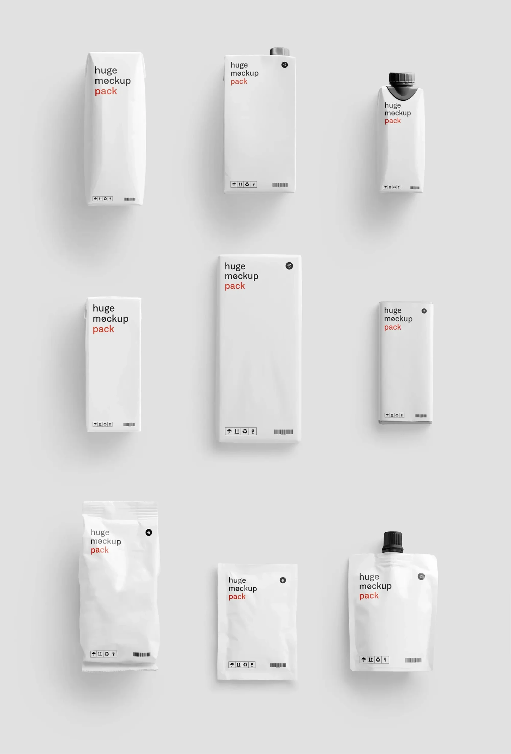 Food Packages Mockups 9