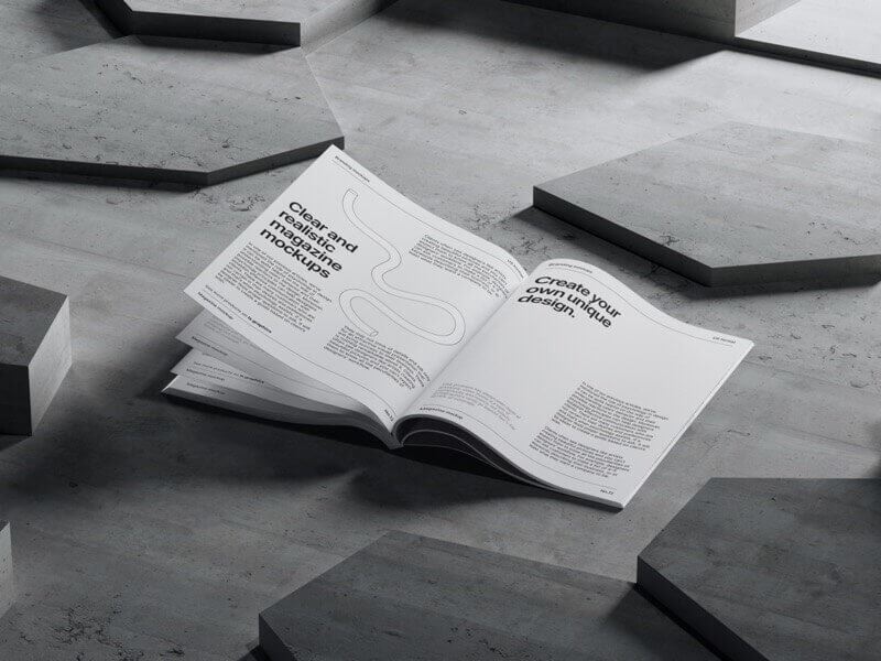 Bode, Magazine Mockup, US, 05