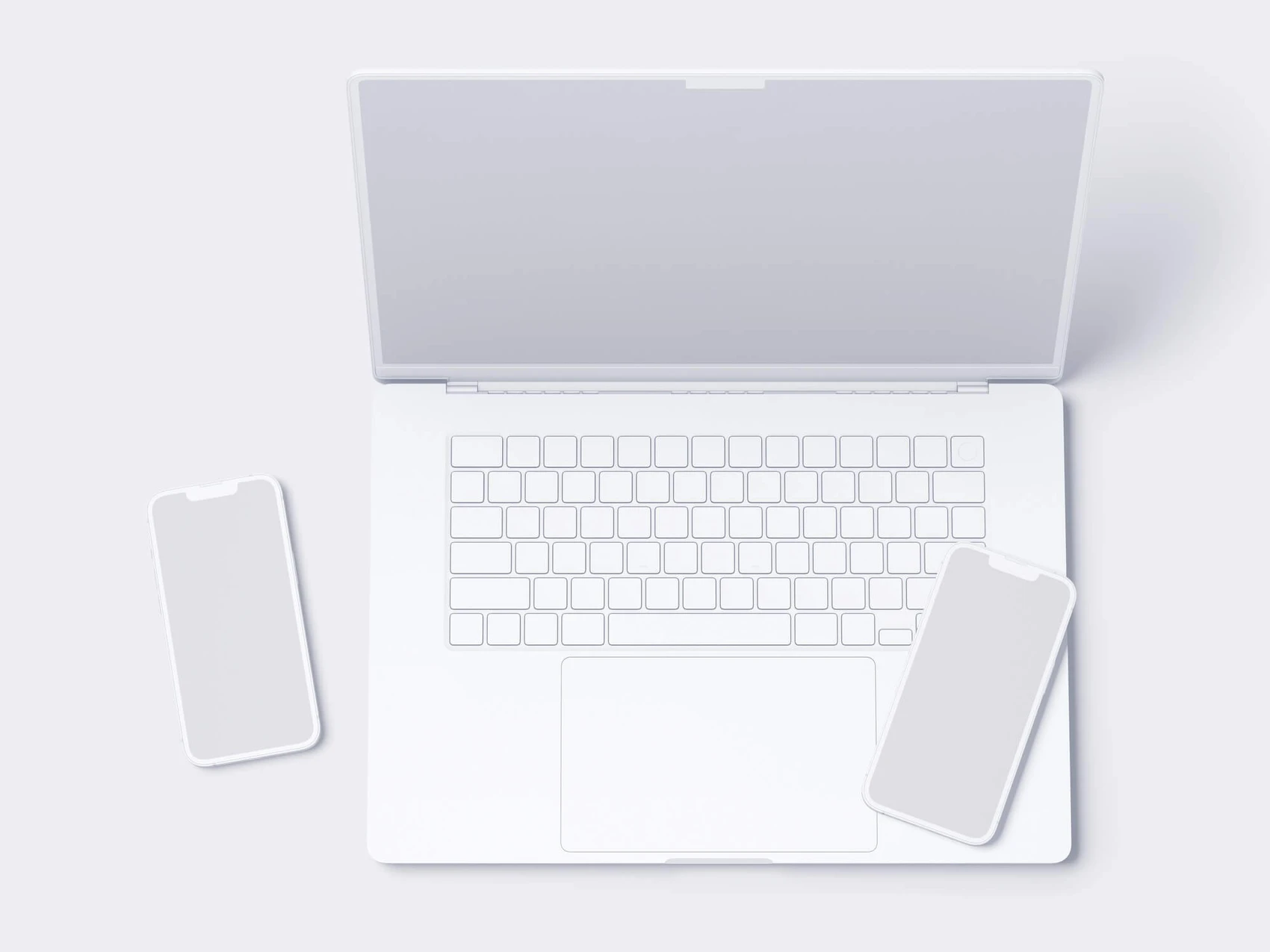 Apple Mockups Bundle, Clay, 12 1