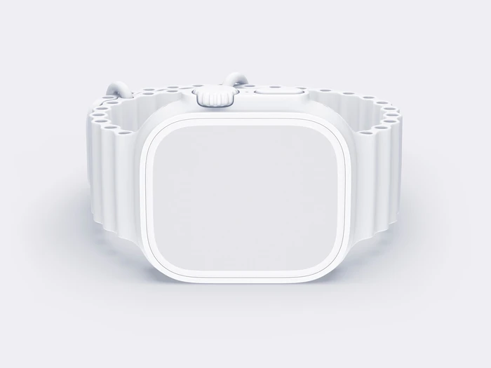 Watch Ultra Mockup, Clay 20