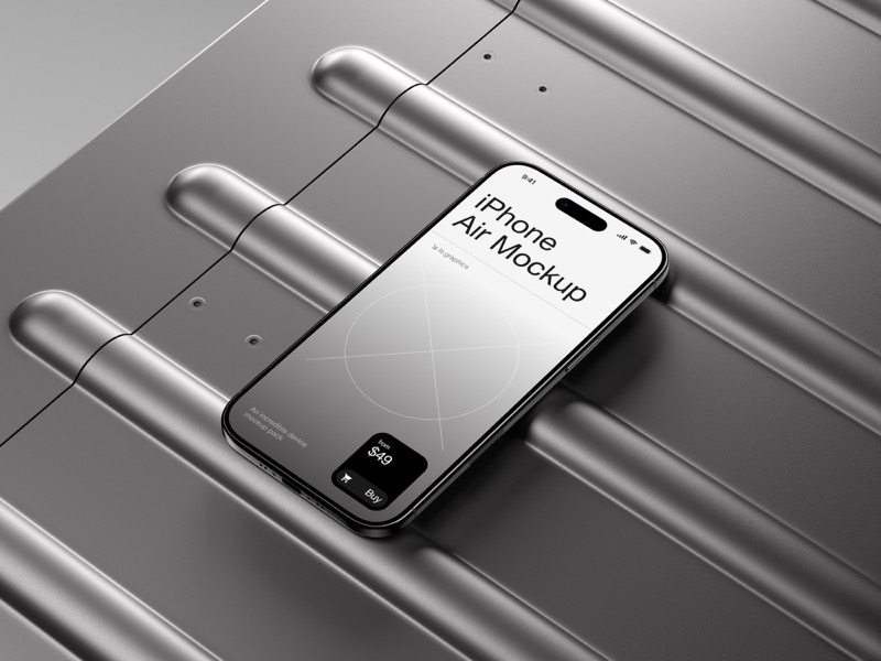 AH Mockup, iPhone Air, Scene 10