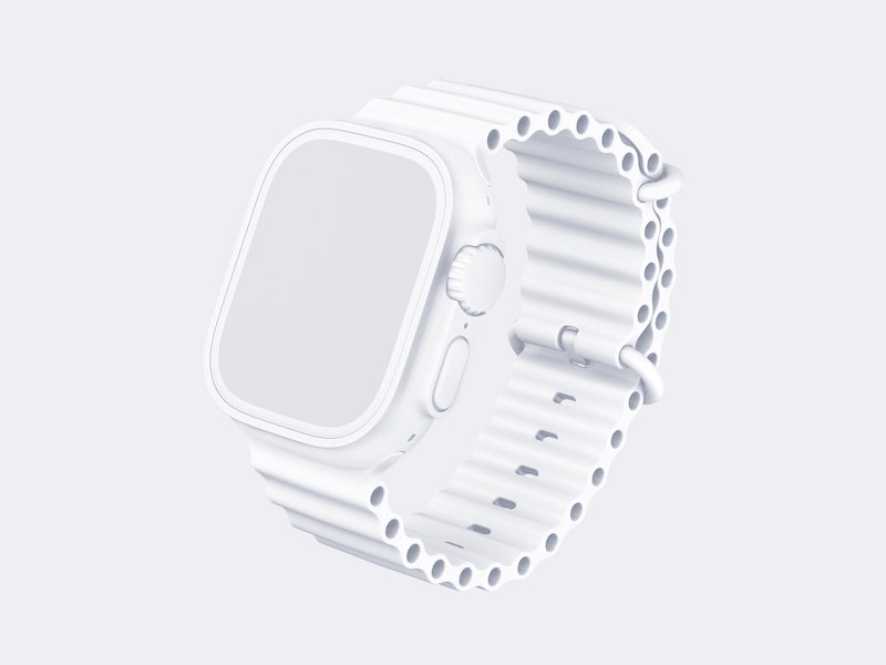 Watch Ultra Mockup, Clay 16