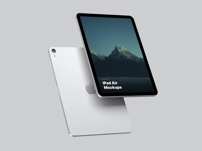 iPad Air (2020) Mockups, 06