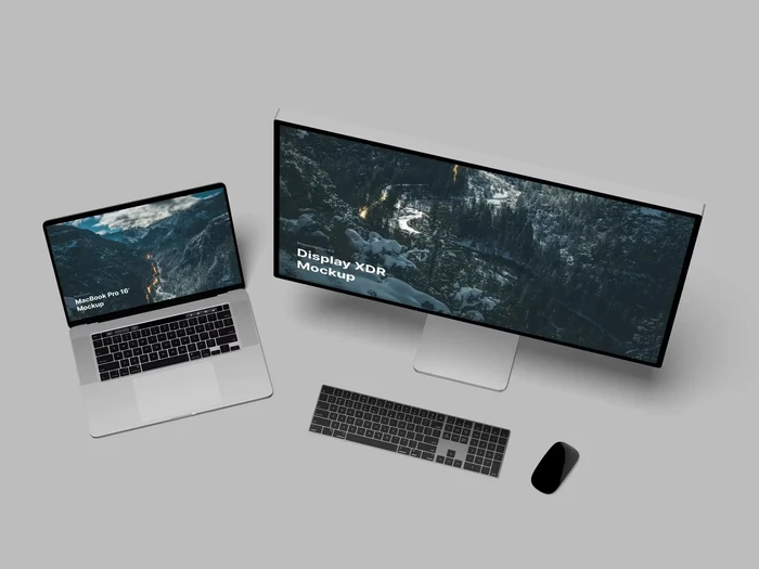 MacBook Pro 16'' Mockups