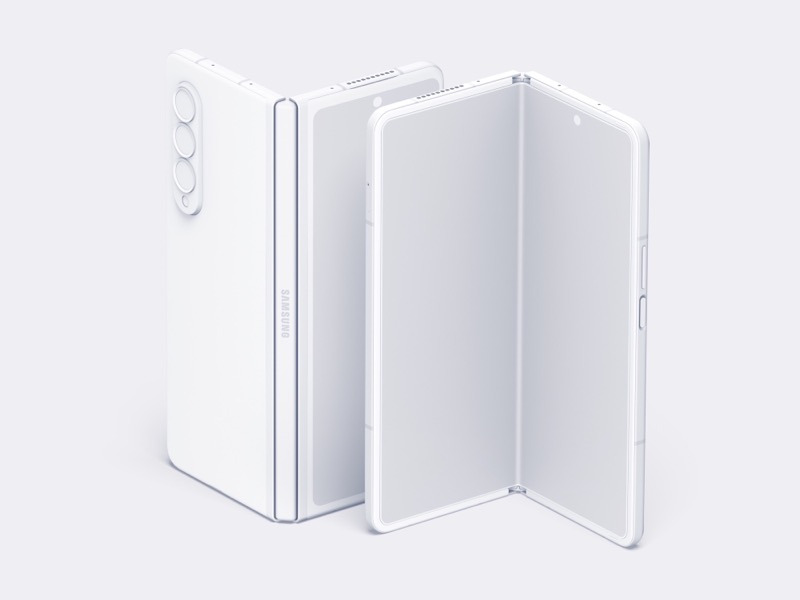Samsung Galaxy Z Fold3, Clay 06