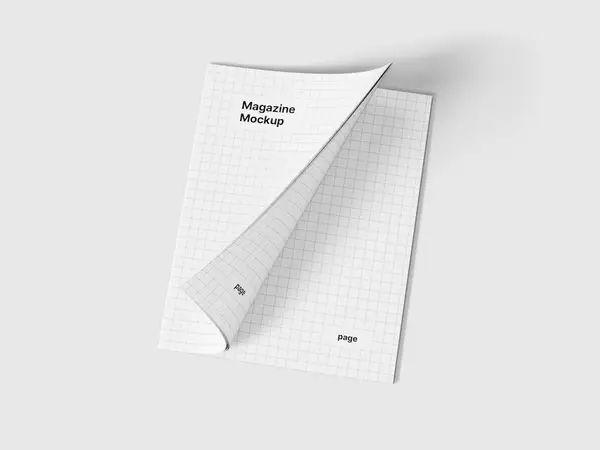 Magazine Mockup, US Landscape, 08