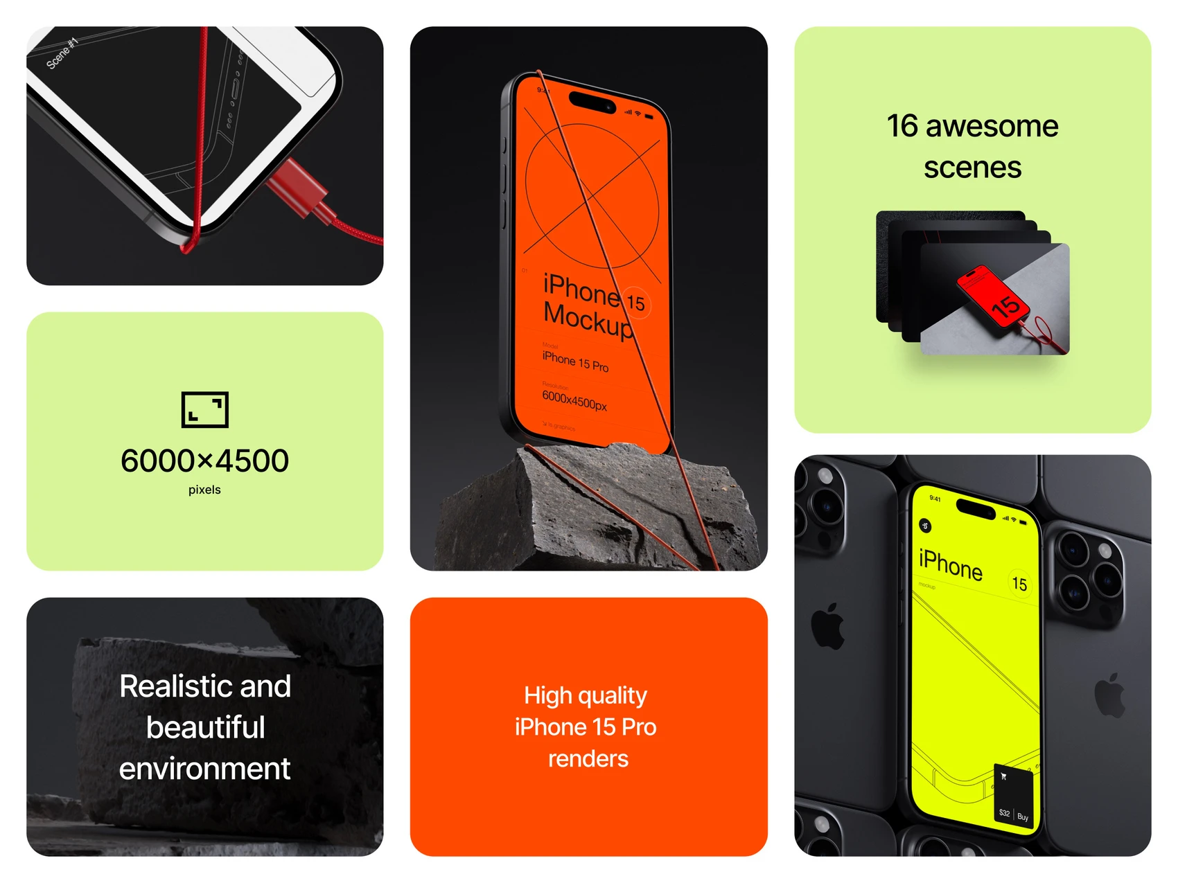 J-Mockups: iPhone 15 Pro 2