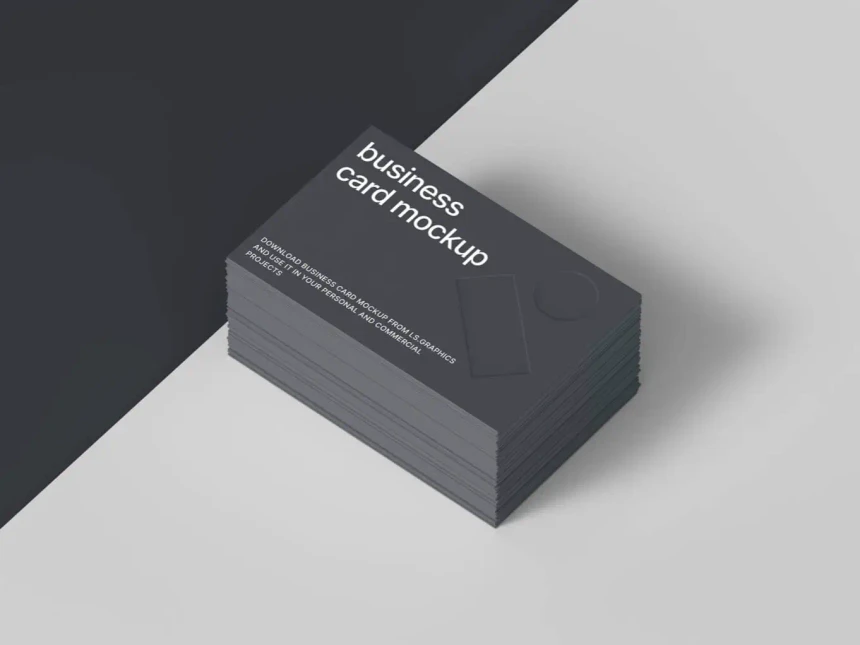 Business Card Mockups 1