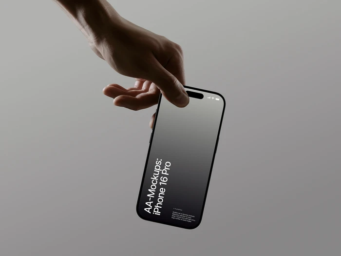 AA-Mockups: iPhone 16 Pro, Scene 16