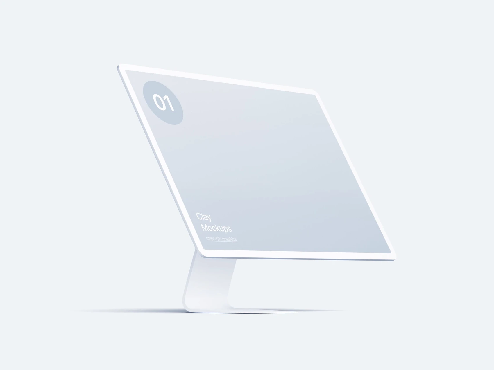 Monitor Clay Mockups, 02 1