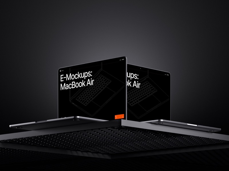 E-Mockups: MacBook Air, 16