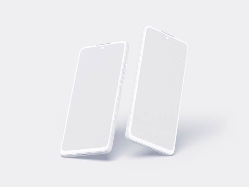 Redmi Note 11 Pro Clay Mockups, 06