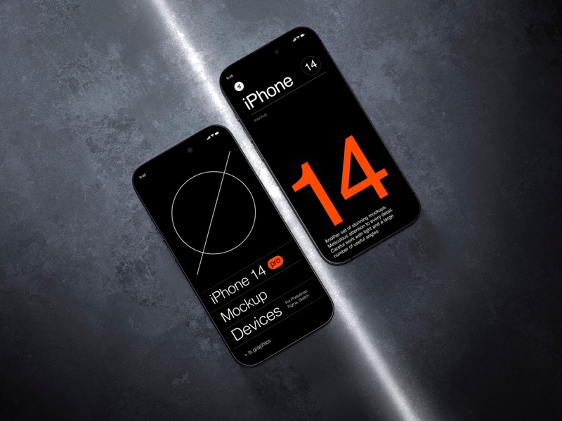 F-Mockups: iPhone 14 Pro Max, 09