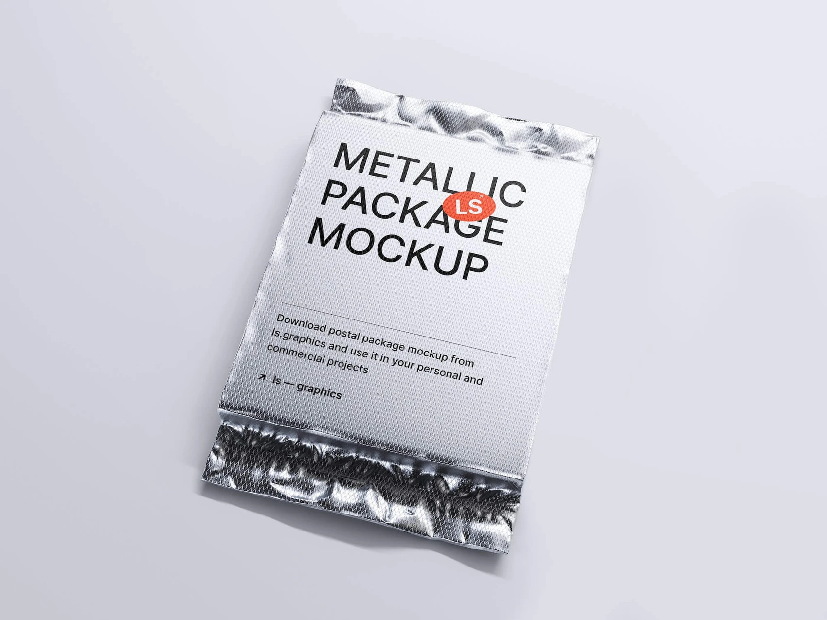 Metallic Packaging Mockup, 08 1