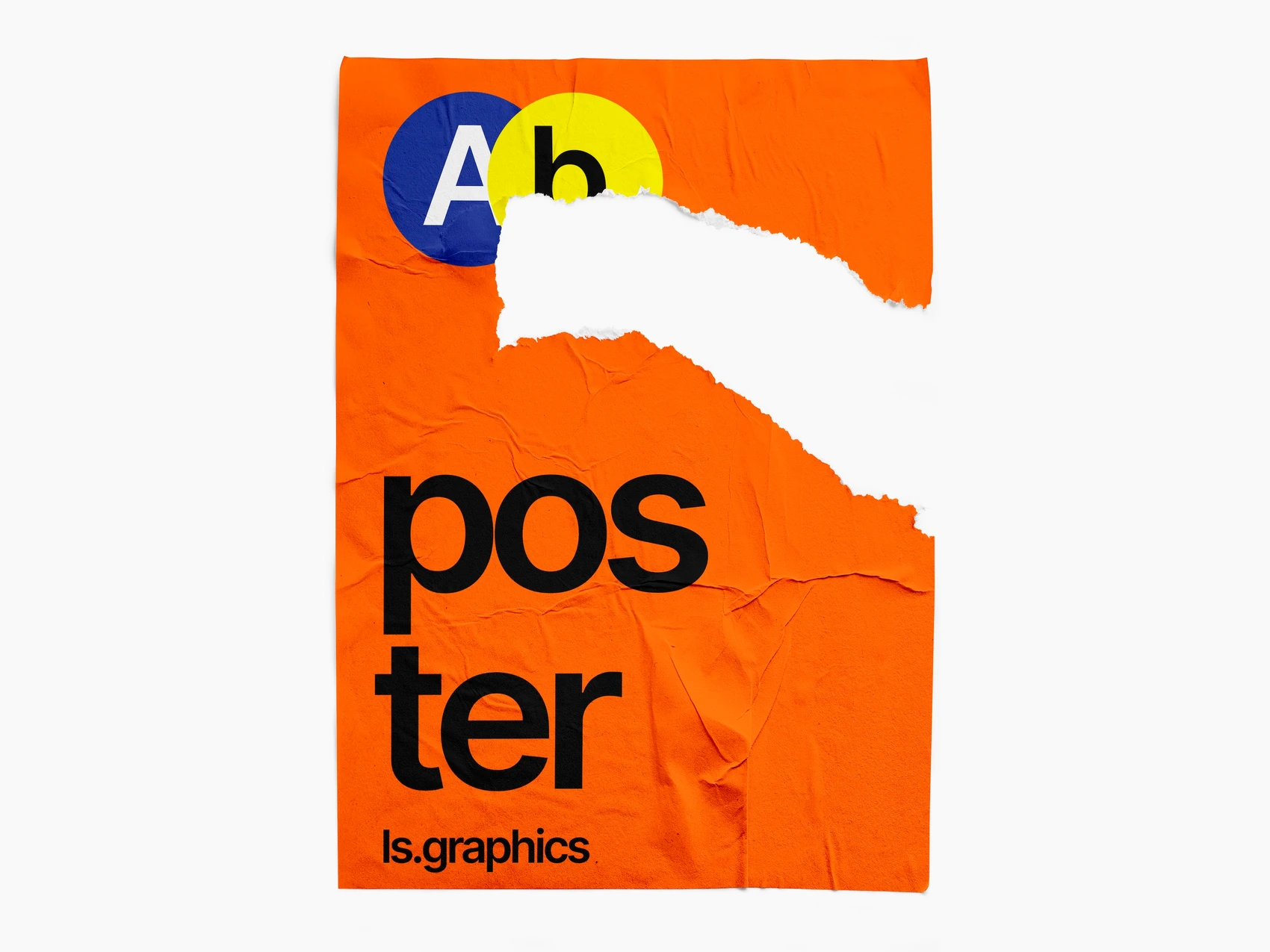 Glued Paper Mockup, EU, Textured, 8 1