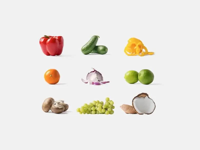 Fruits and Vegetables