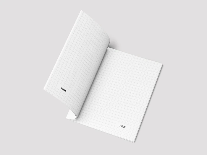 Magazine Mockup, US Landscape, 07