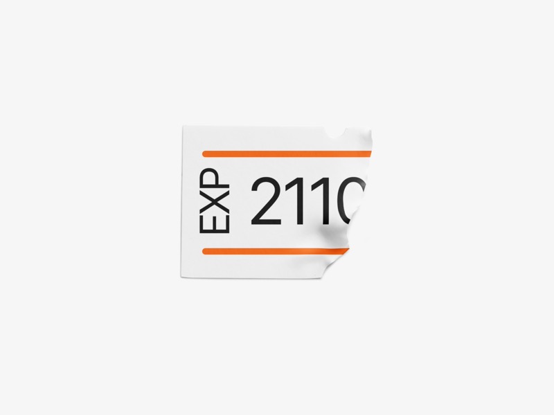 Glossy Sticker Mockup, Scene 43