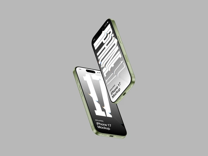 iPhone 17 Mockup, Scene 13